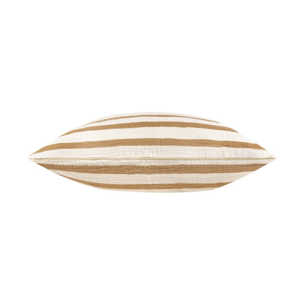 Woven Stripe Cotton Cushion