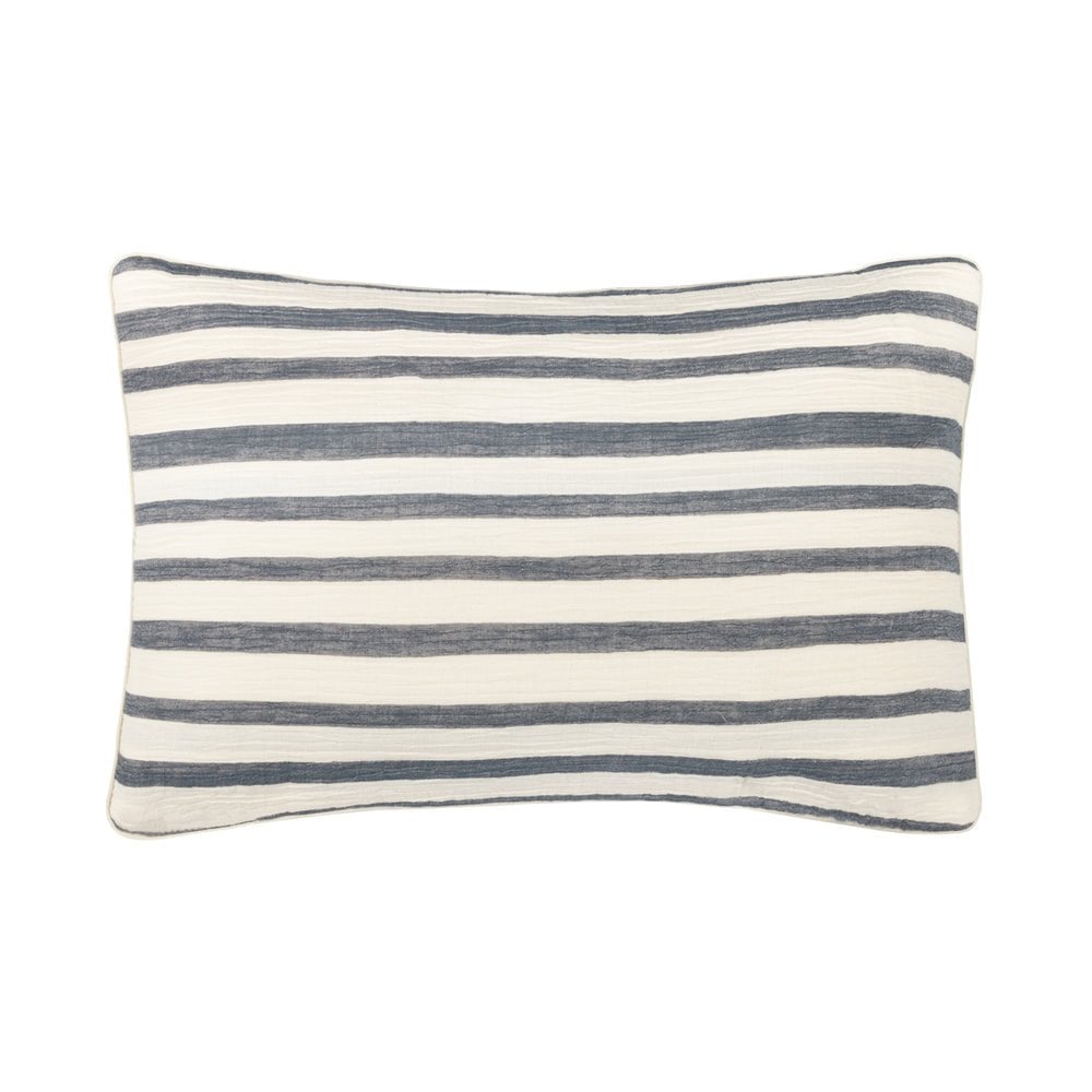 Woven Stripe Cotton Cushion