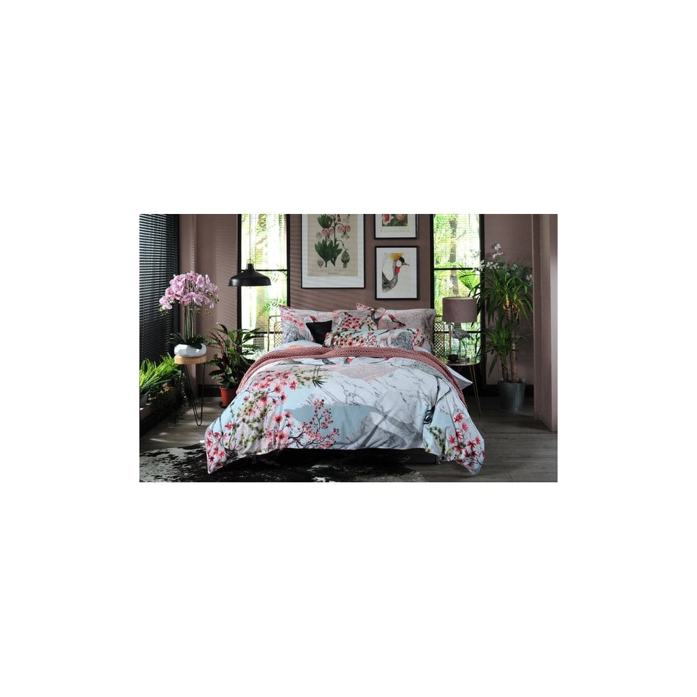 Tsuru Nichi Bedding Set 200 Thread Count 100% Cotton Bedlinen Duvet Set, Season 1