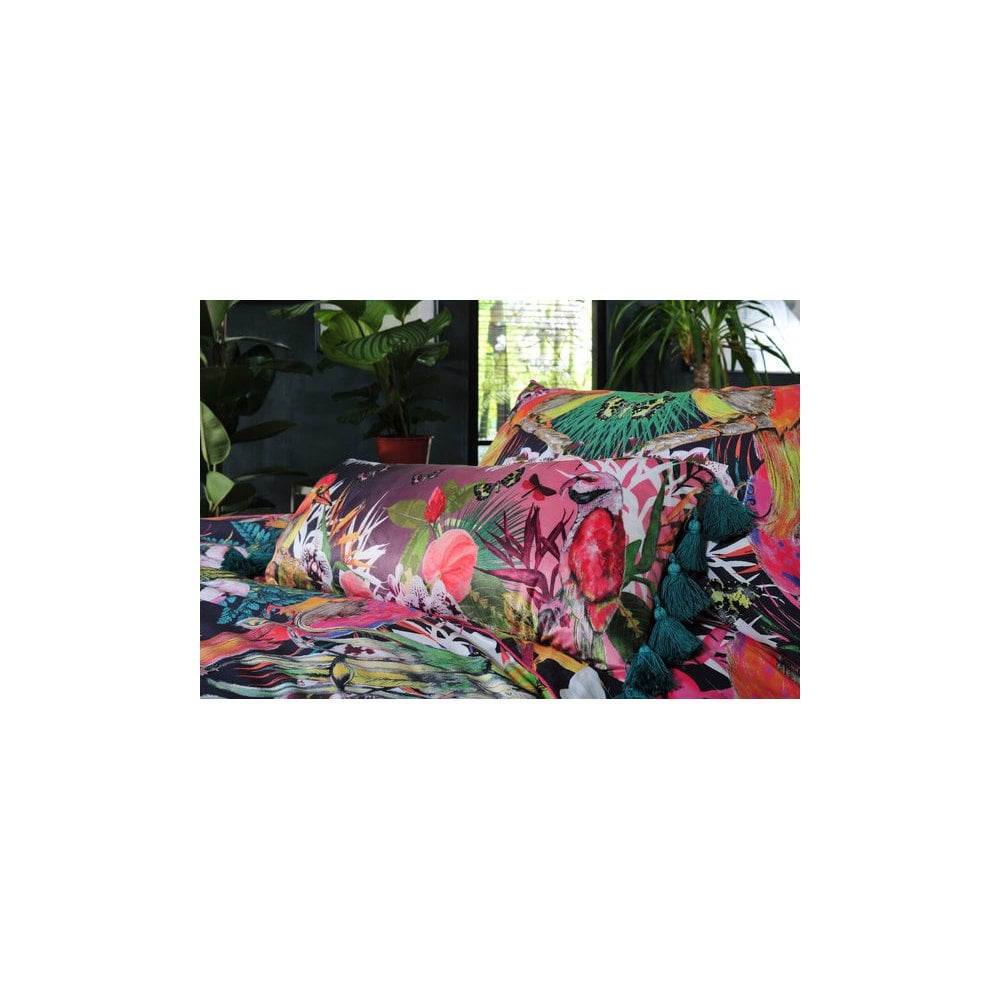 Birds of Paradise Velvet Cushion, Season 1