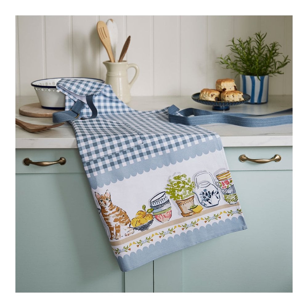 Pantry Cats Cotton Apron