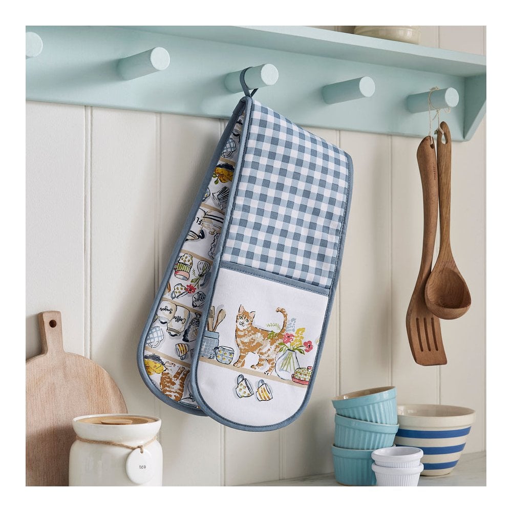 Pantry Cats Double Oven Glove