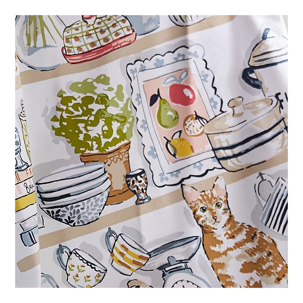 Pantry Cats Cotton Tea Towel