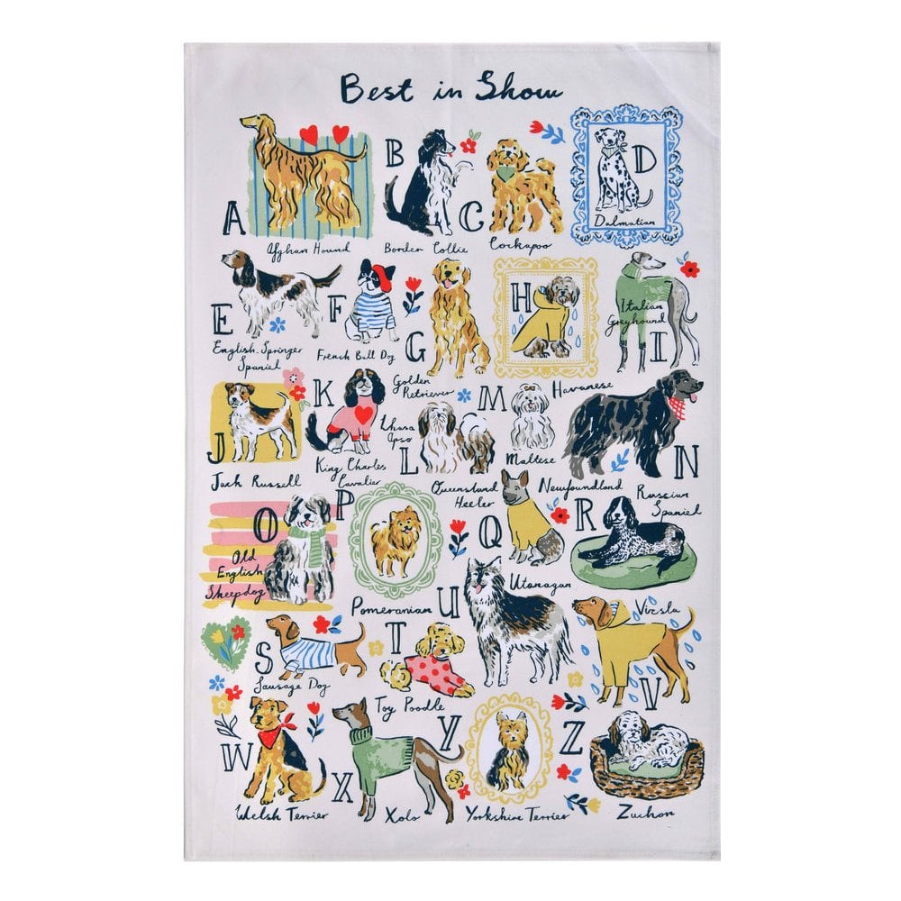 Best In Show Cotton Tea Towel