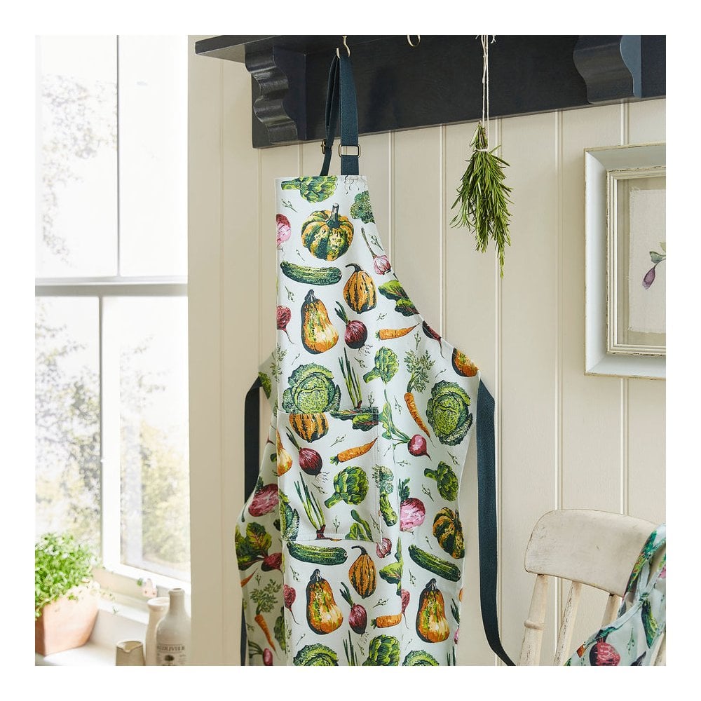 Vegetable Medley Cotton Apron