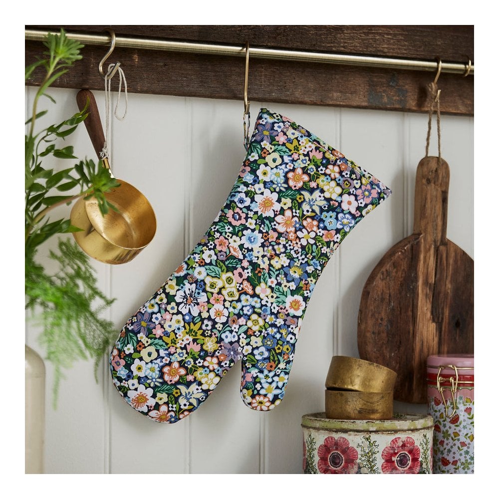 Confetti Floral Oven Gauntlet