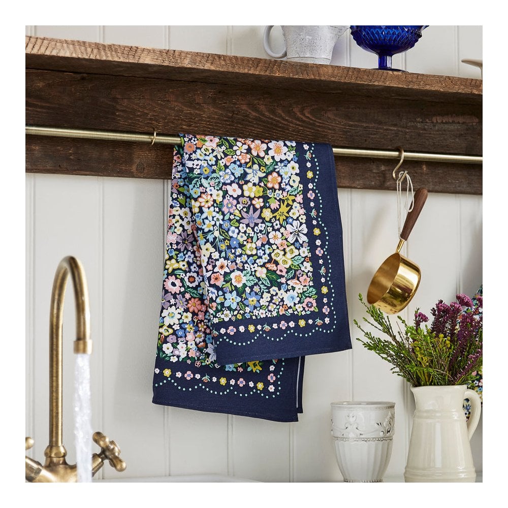 Confetti Floral Cotton Tea Towel