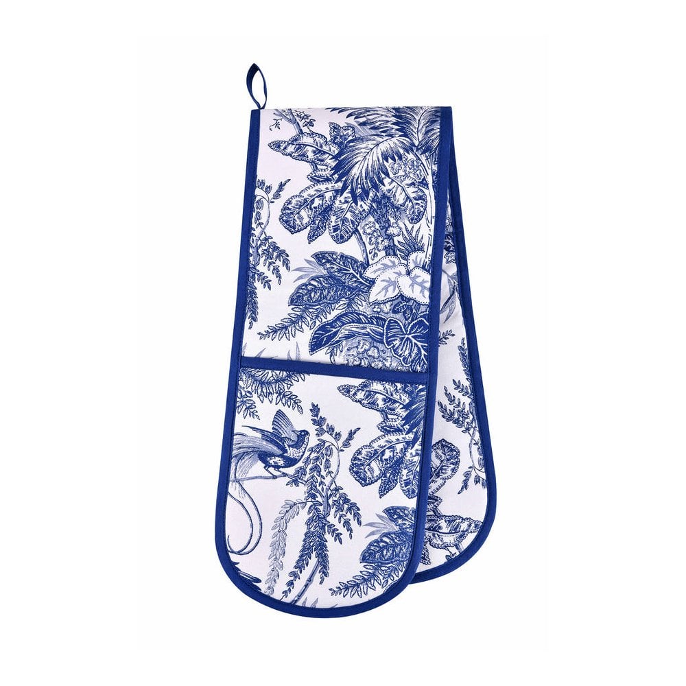 Willow Toile Double Oven Glove