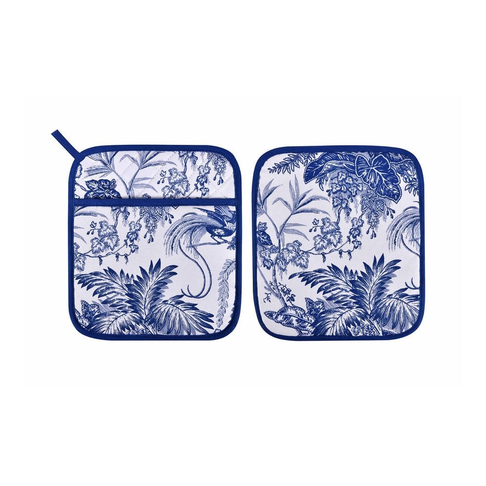 Willow Toile Pot Mitt