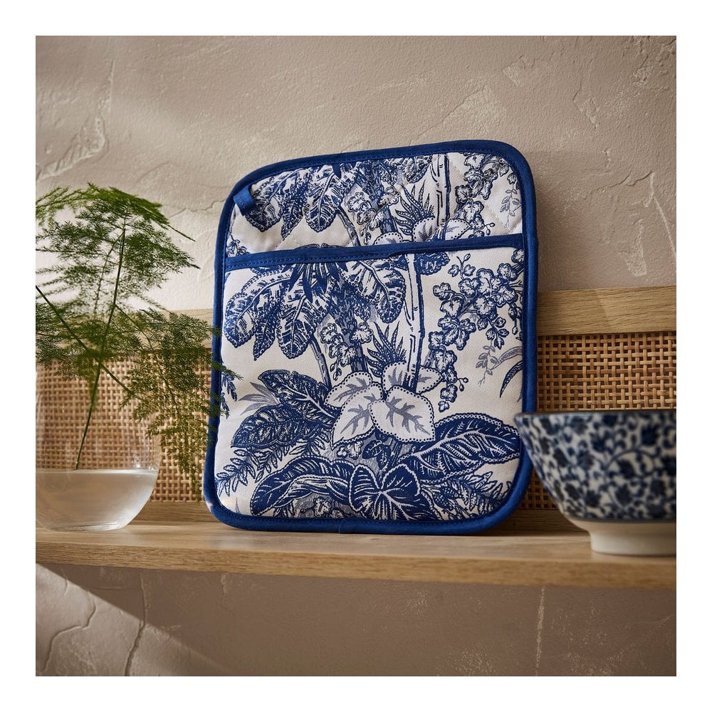 Willow Toile Pot Mitt