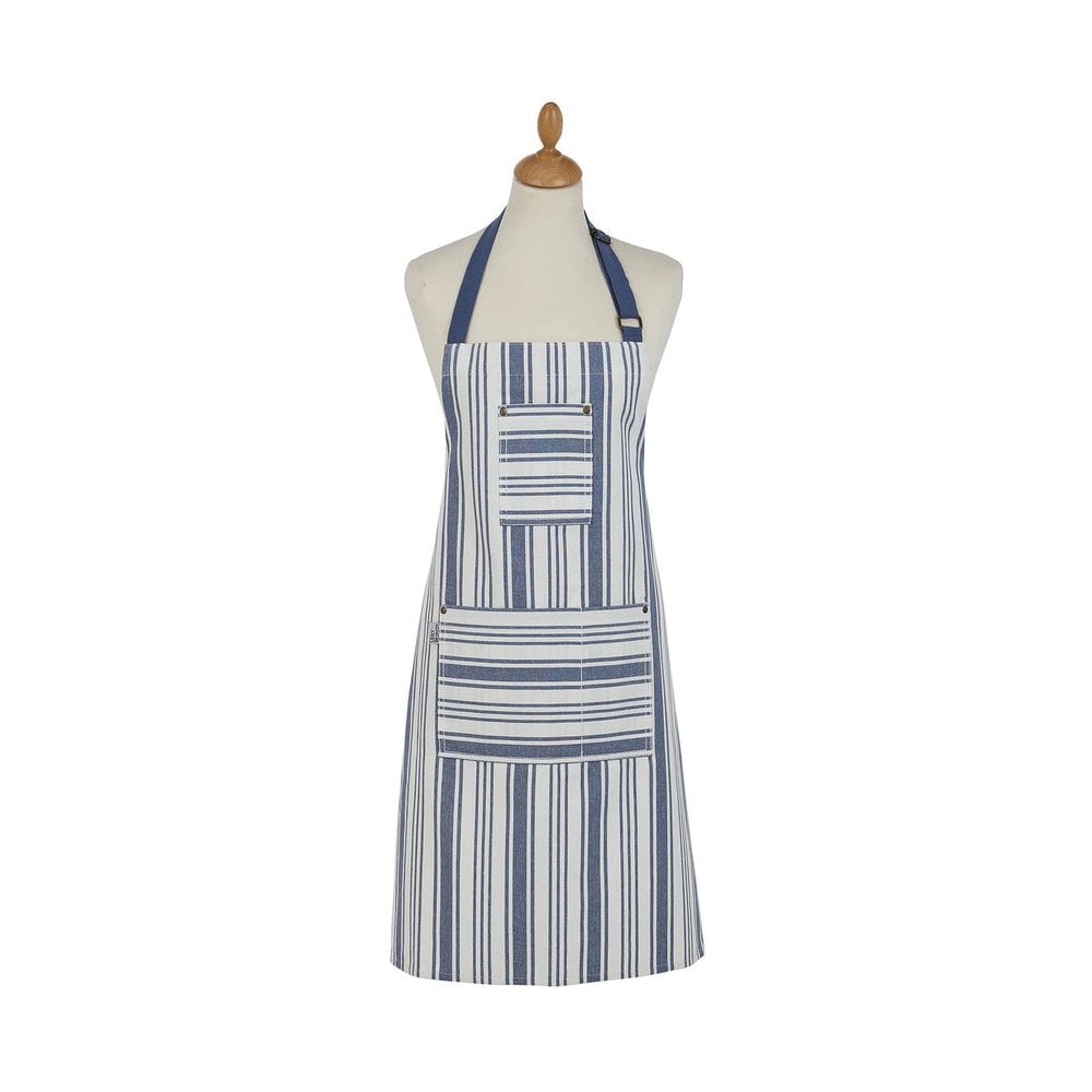 Denim Stripe Cotton Apron