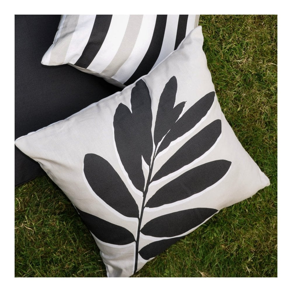 Leaf Print Outdoor Cushion