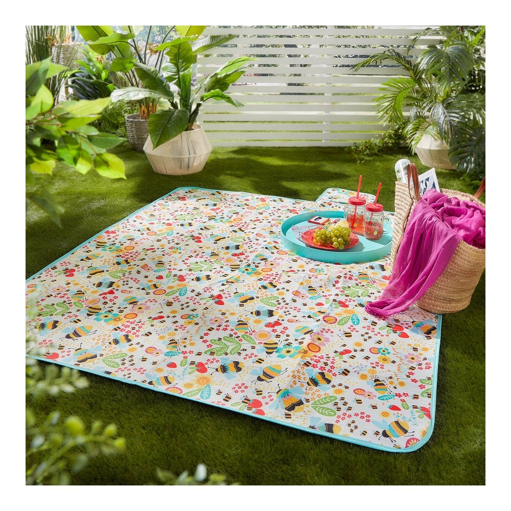 Buzzy Bee Picnic Blanket