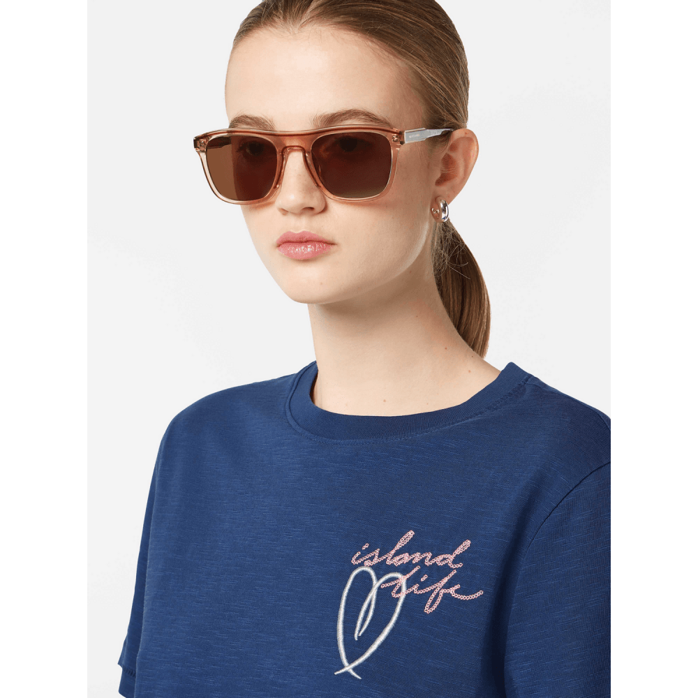Embroidered Artwork Regular Fit T-Shirt