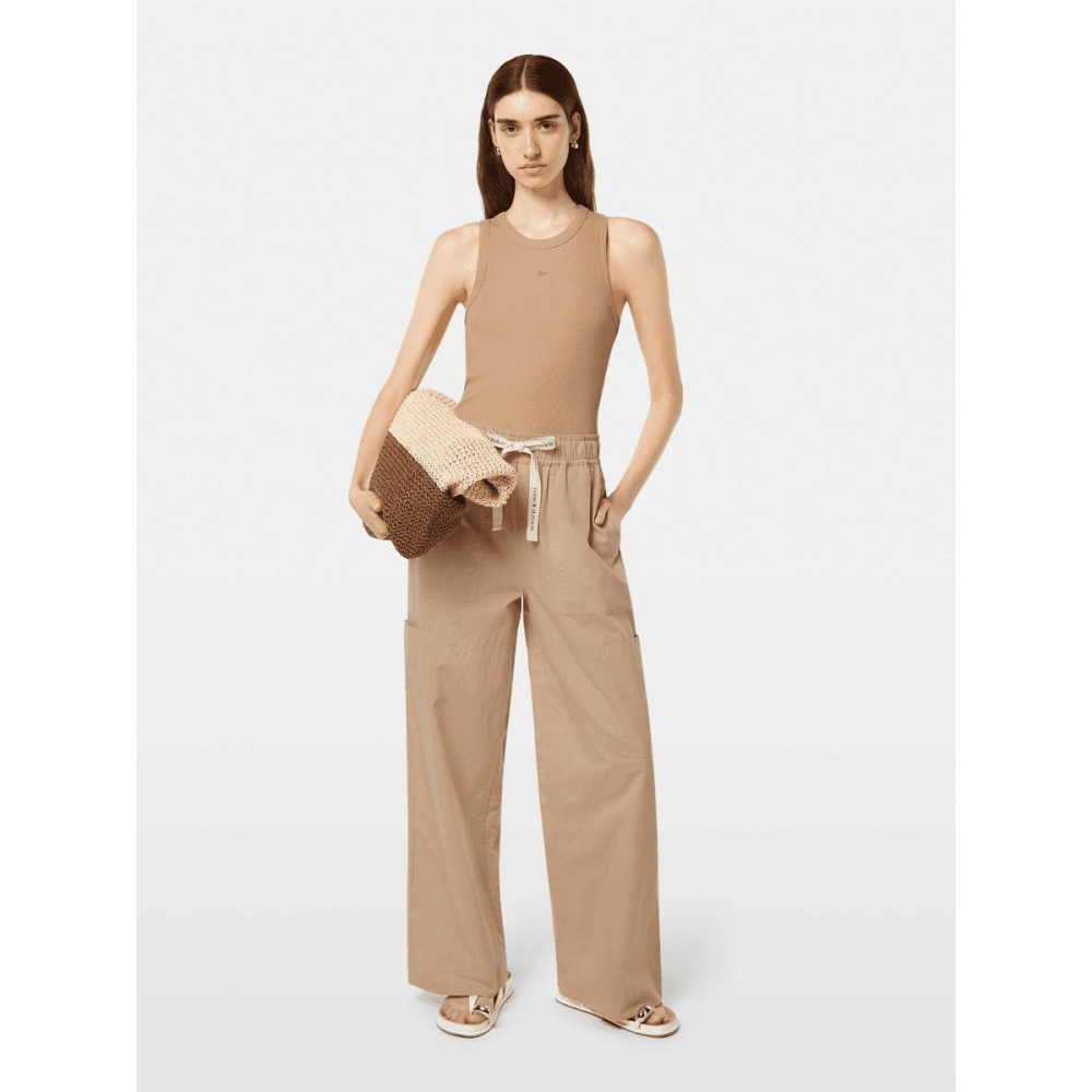 Noa High-Rise Wide-Leg Cargo Pant
