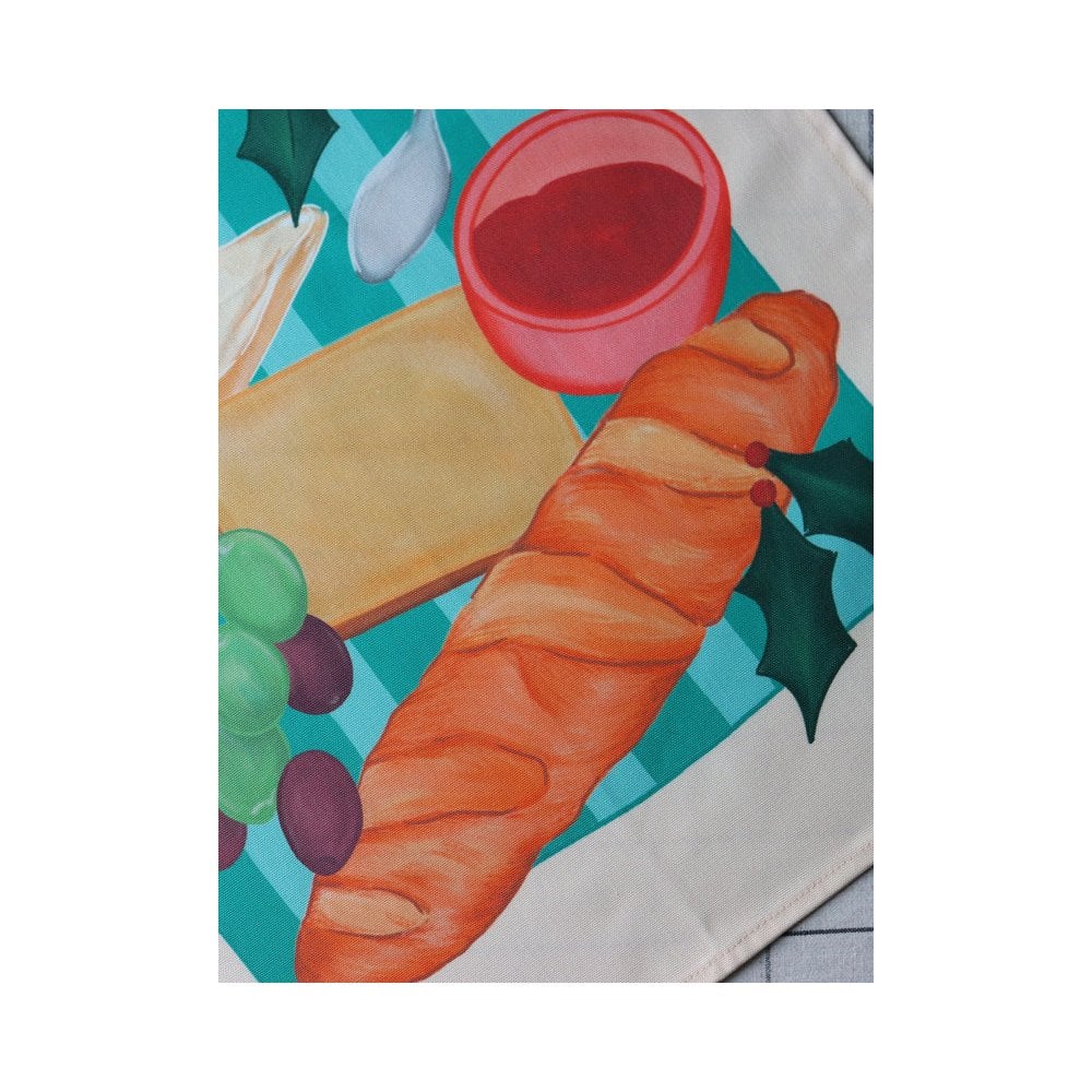 Cheeseboard Tea Towel
