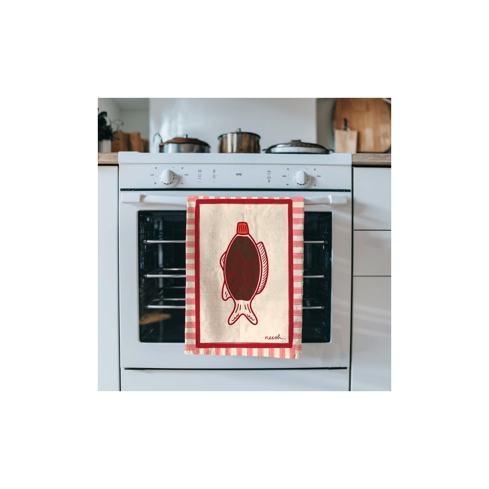 Soy Sauce Fish Tea Towel