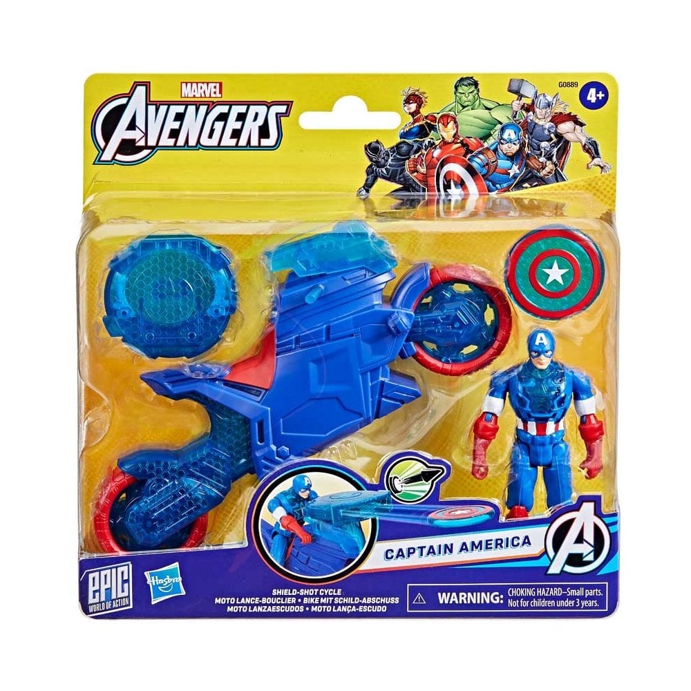 Captain America Shield-Shot Cycle