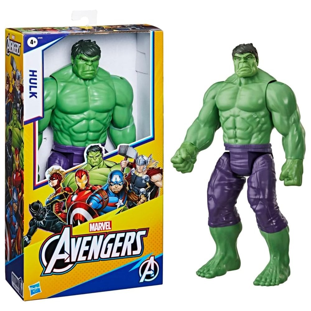 Marvel Avengers Titan Hero Series Blast Gear Deluxe Hulk Action Figure