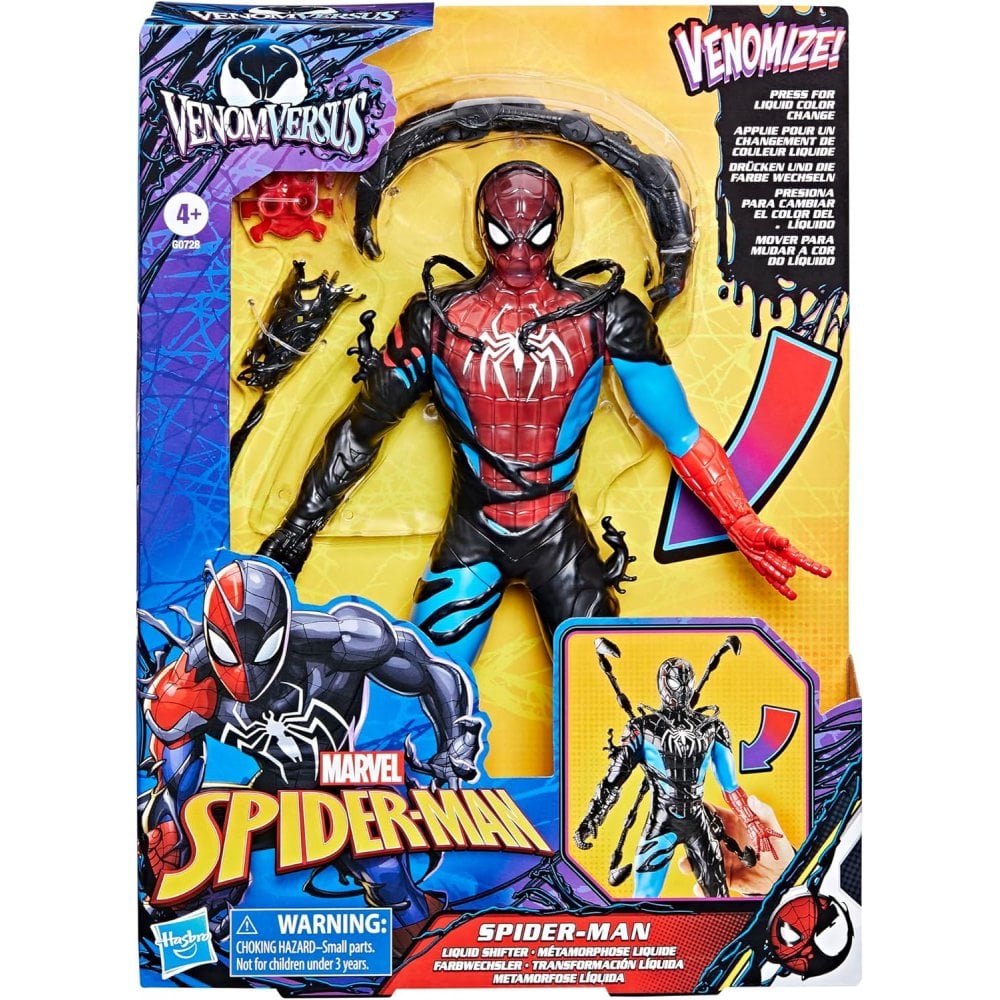 Marvel Spider-Man VenomVersus Spider-Man Liquid Shifter Action Figure
