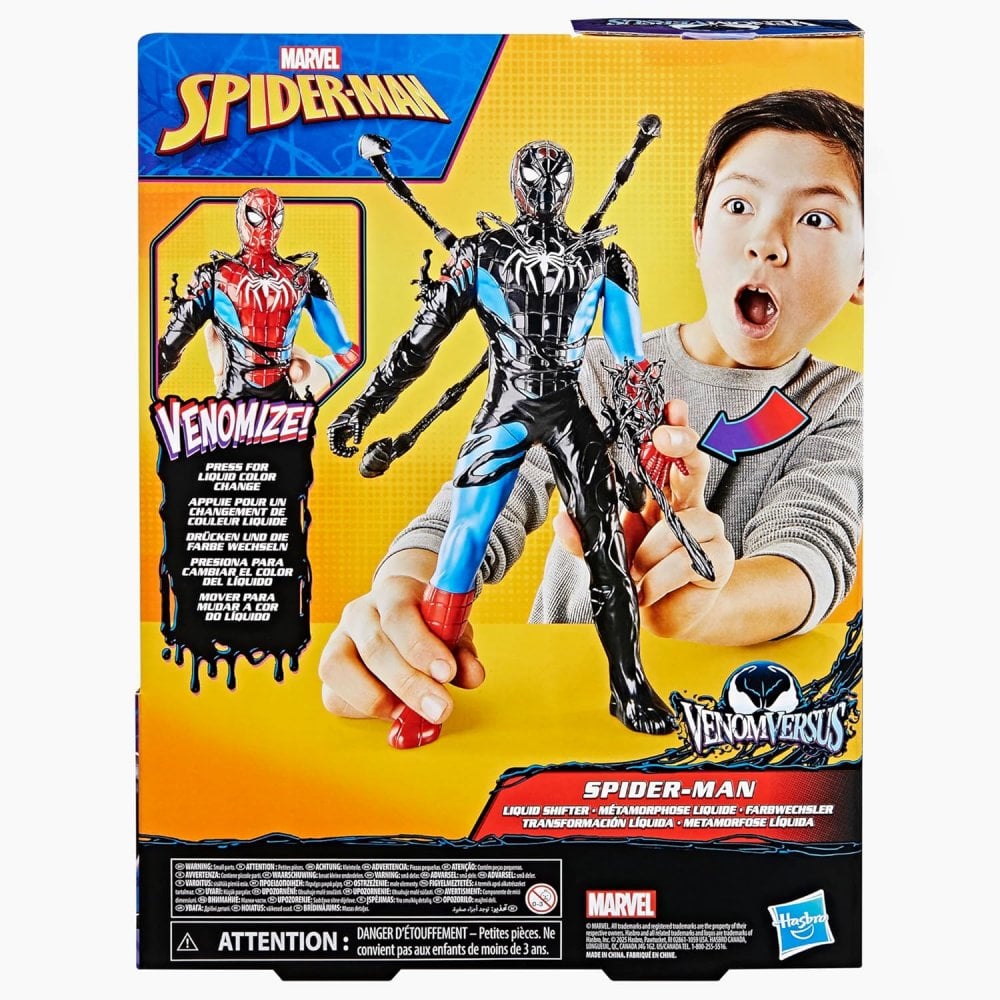 Marvel Spider-Man VenomVersus Spider-Man Liquid Shifter Action Figure