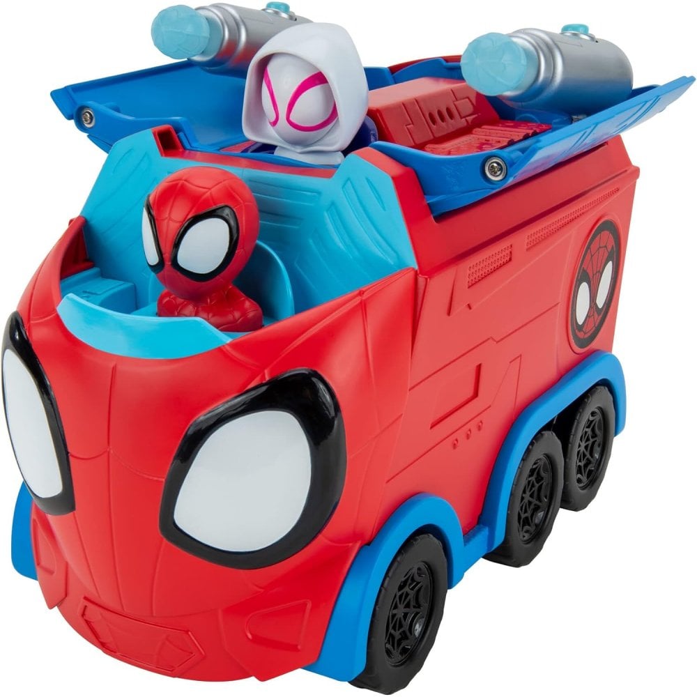 Spidey Web Spinning Hauler. 3-in-1 Transforming Vehicle