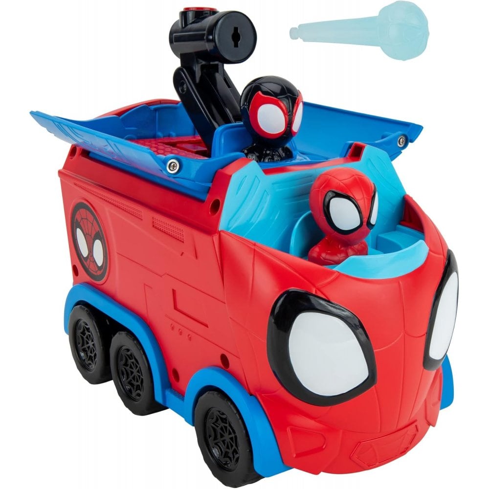 Spidey Web Spinning Hauler. 3-in-1 Transforming Vehicle