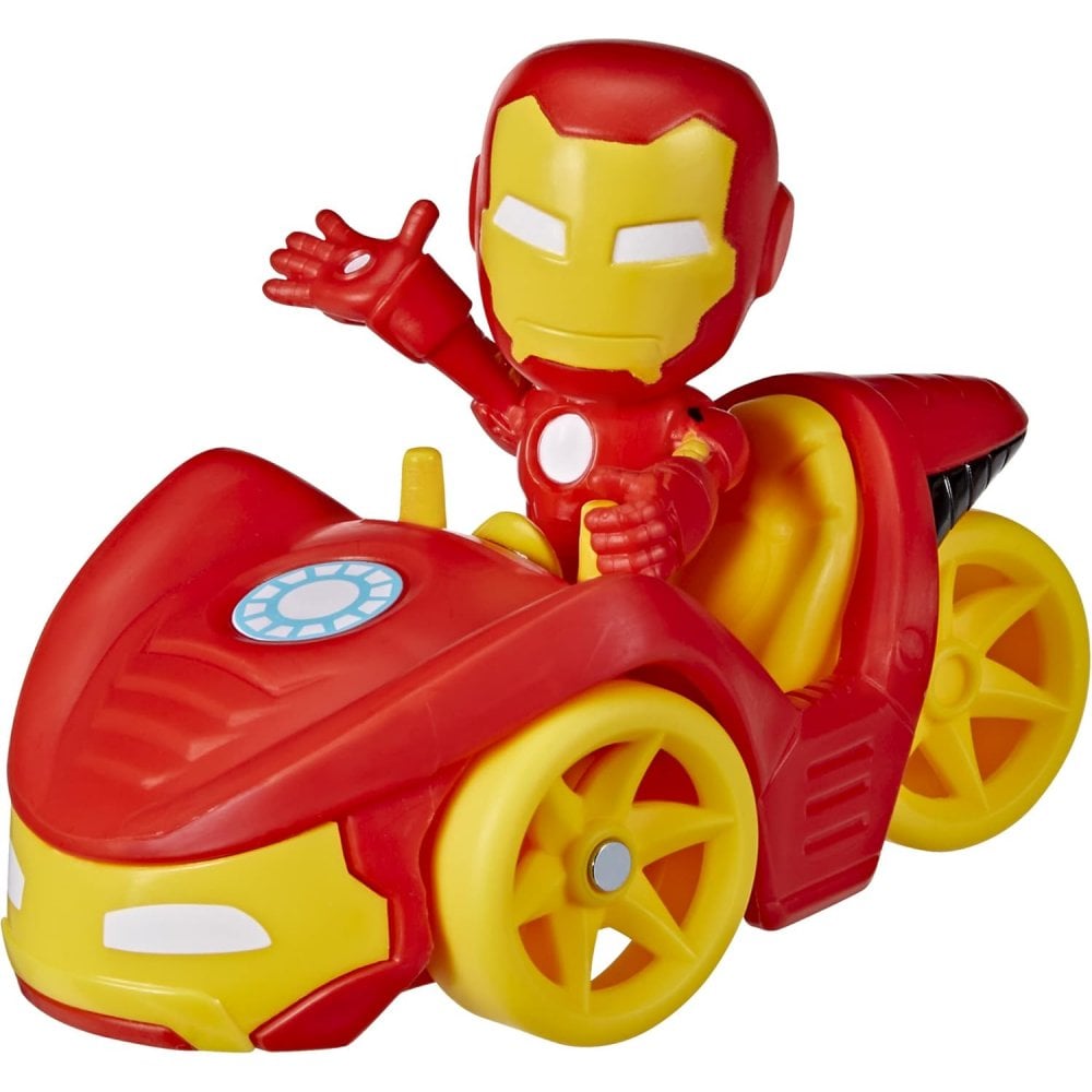 Iron Man Action Figure and Iron Racer Vehicle