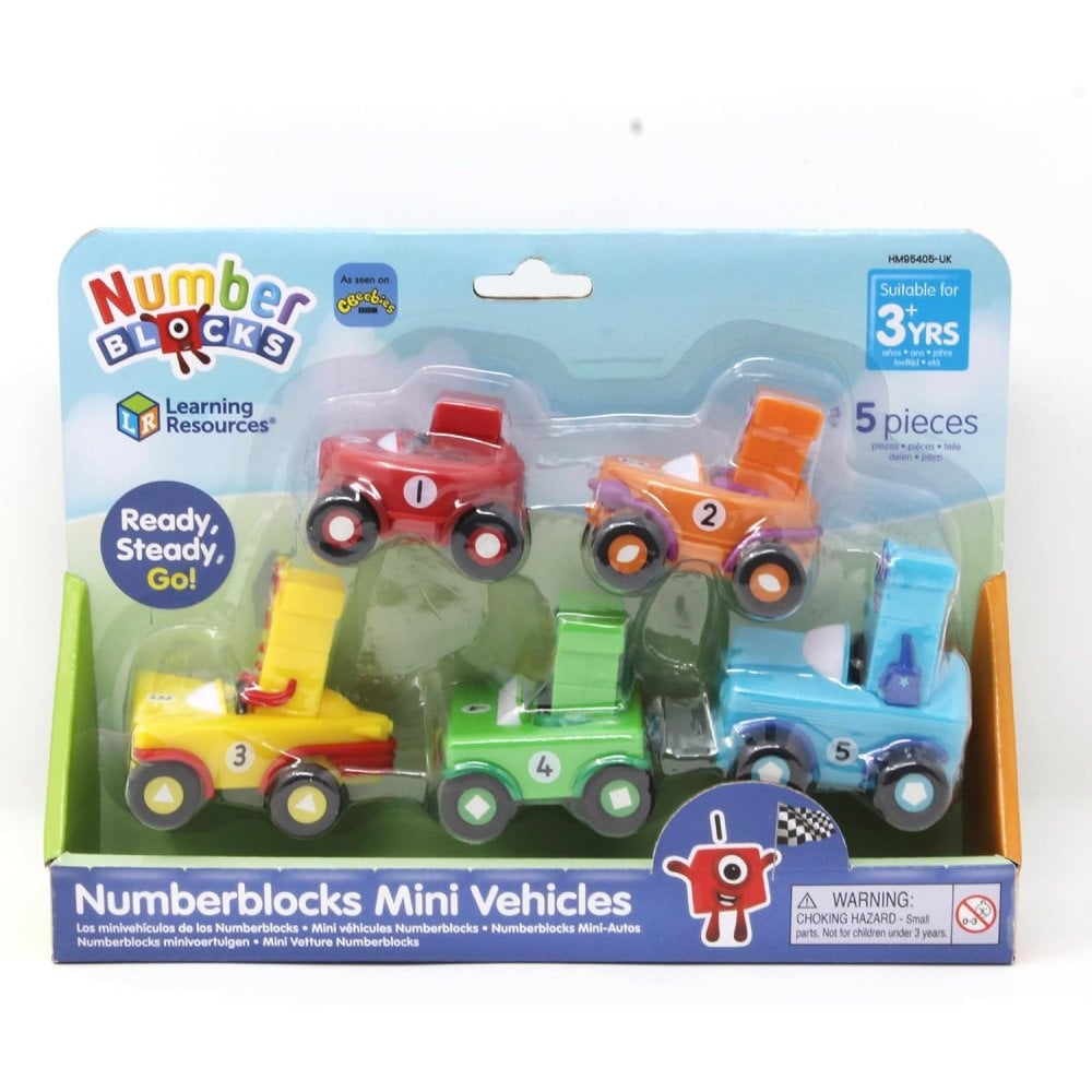 Learning Resources Numberblocks Mini Vehicles Set