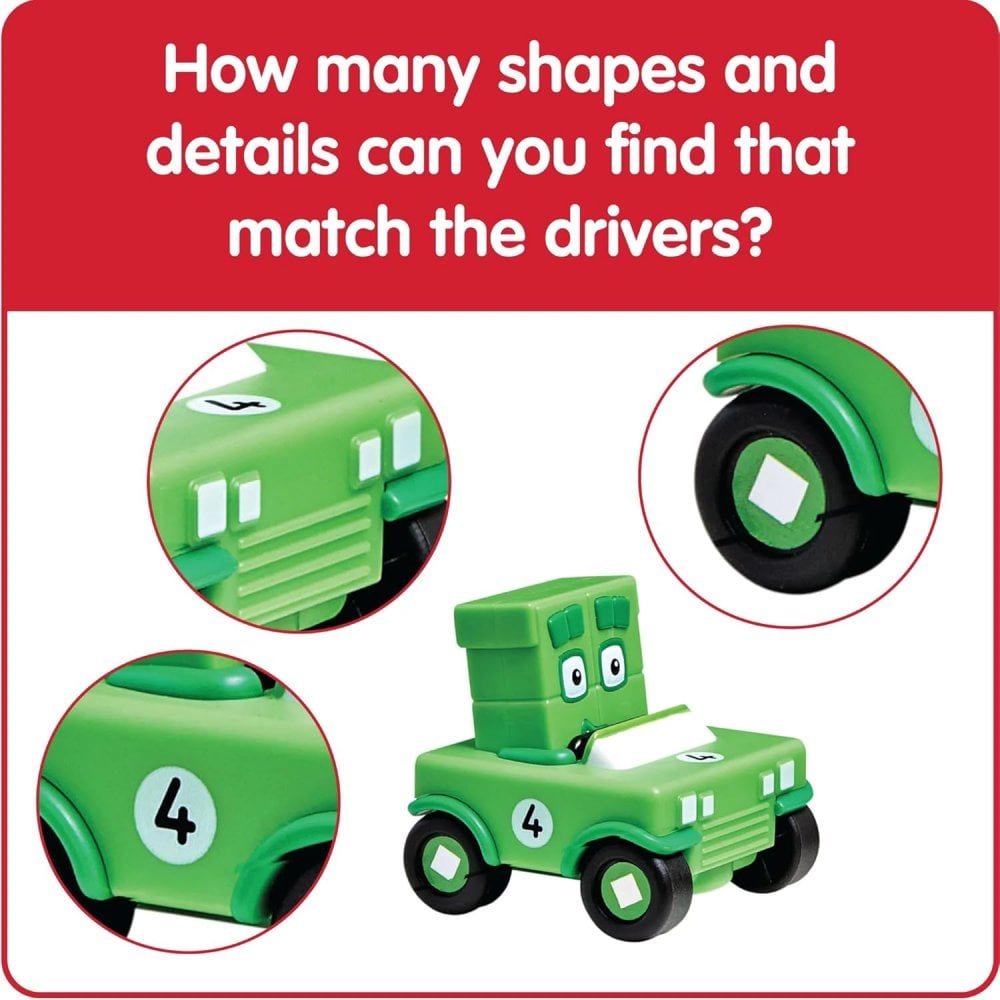 Learning Resources Numberblocks Mini Vehicles Set