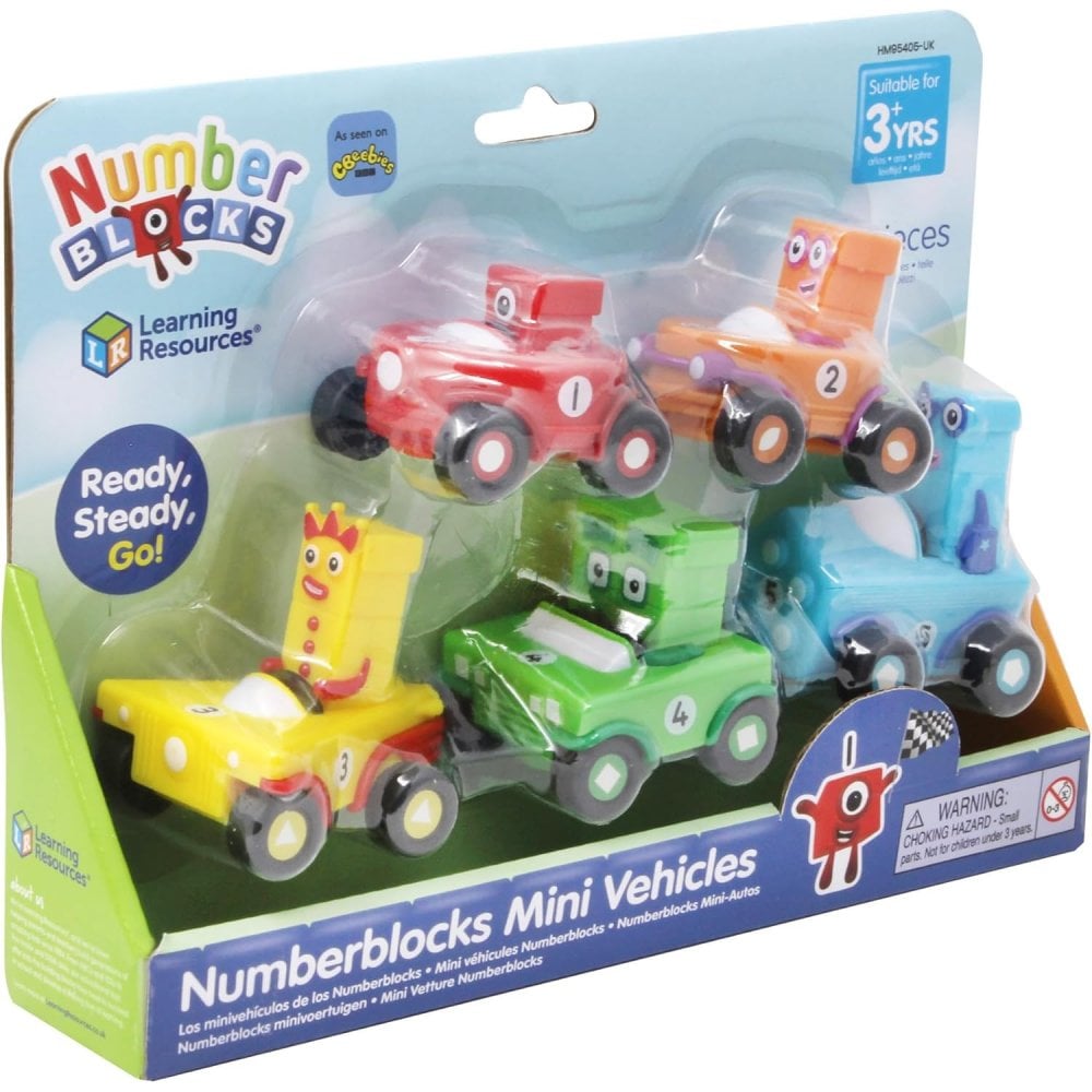 Learning Resources Numberblocks Mini Vehicles Set