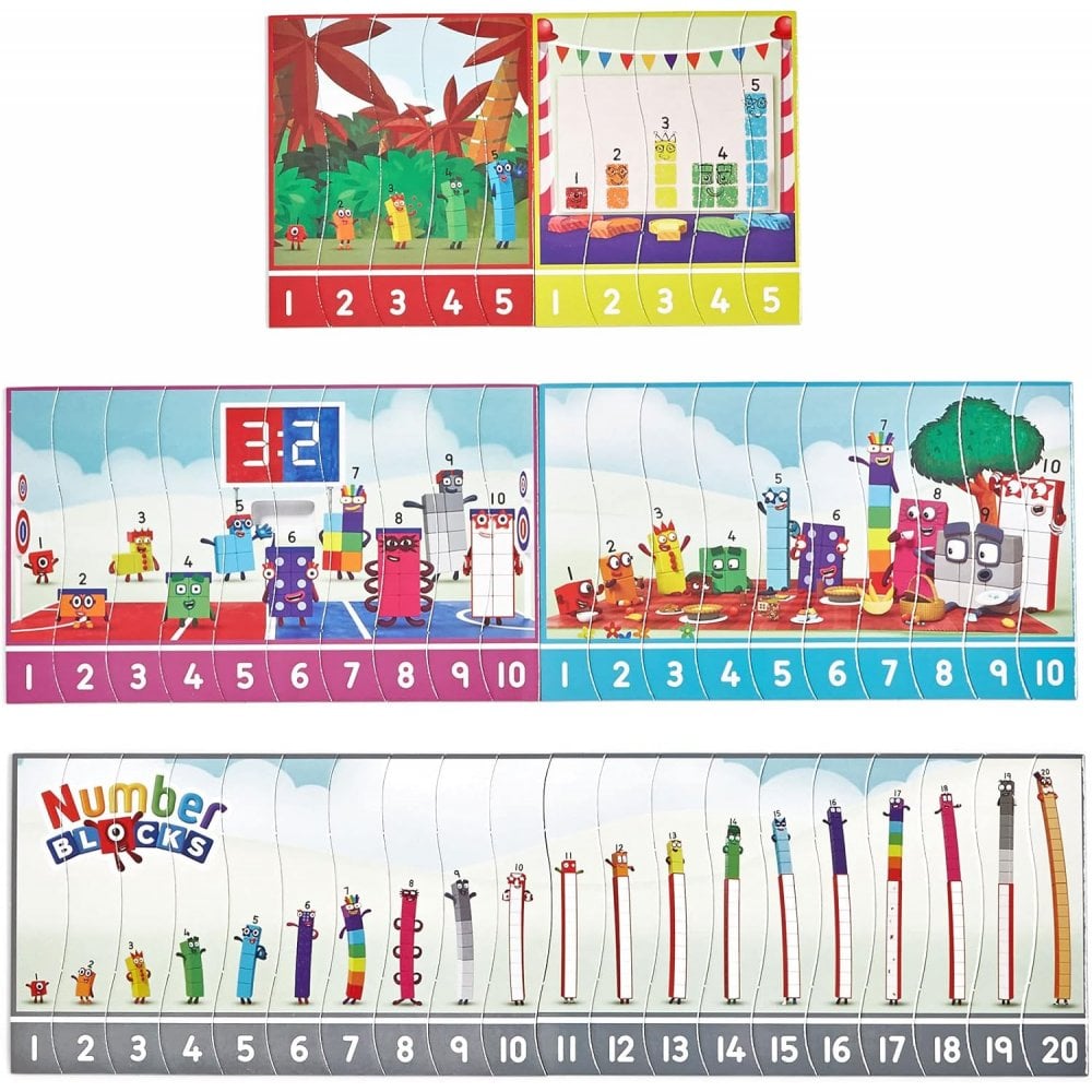 Learning Resources Numberblocks Sequencing Puzzle Set