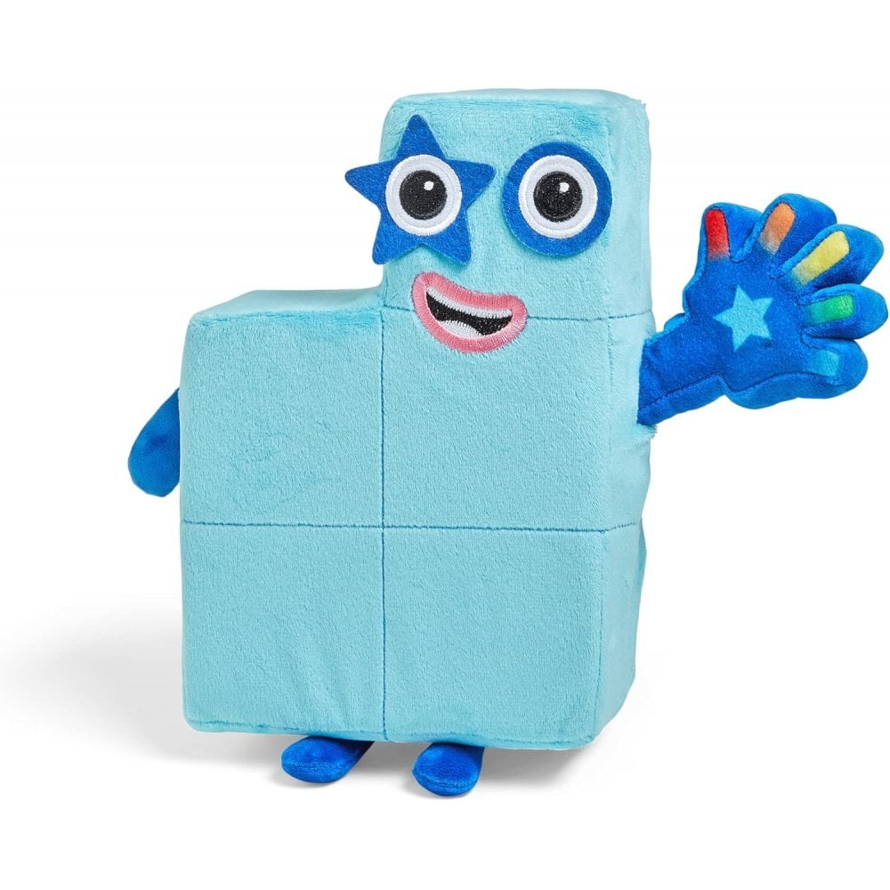 Learning Resources Sing-Along Numberblock Five Plush Interactive Toy