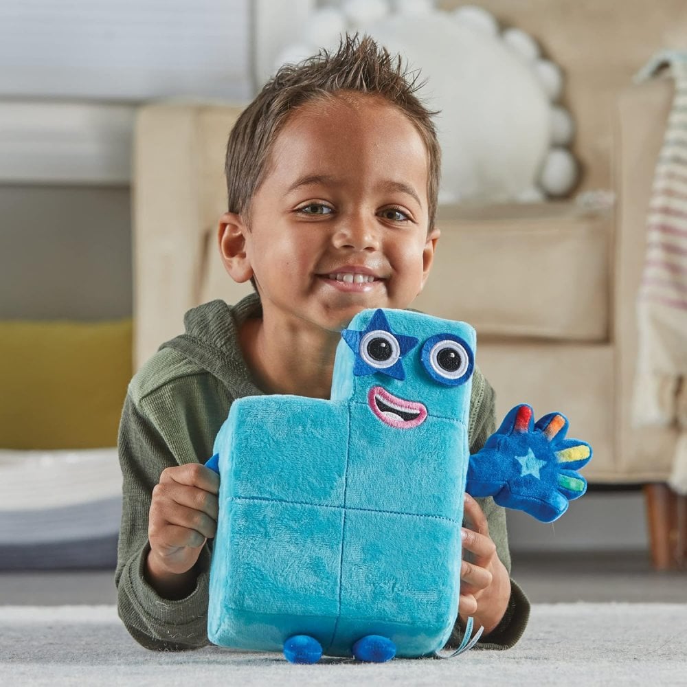 Learning Resources Sing-Along Numberblock Five Plush Interactive Toy