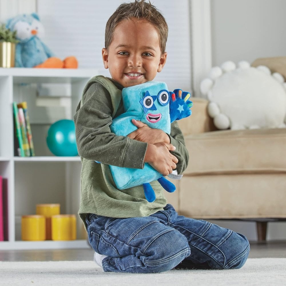 Learning Resources Sing-Along Numberblock Five Plush Interactive Toy