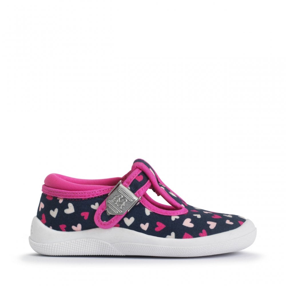 Wiggles T-bar print buckle first walking shoes