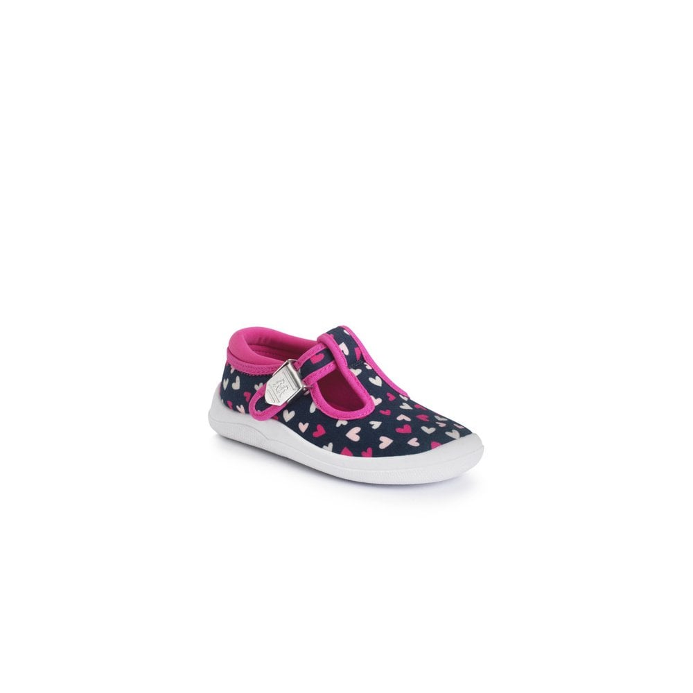 Wiggles T-bar print buckle first walking shoes