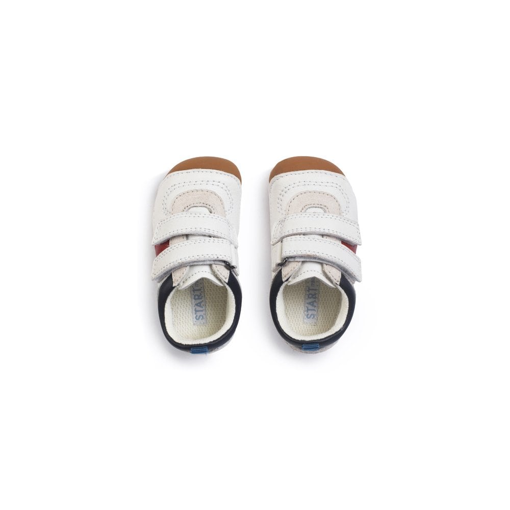 Zap leather/suede rip-tape baby pre-walkers