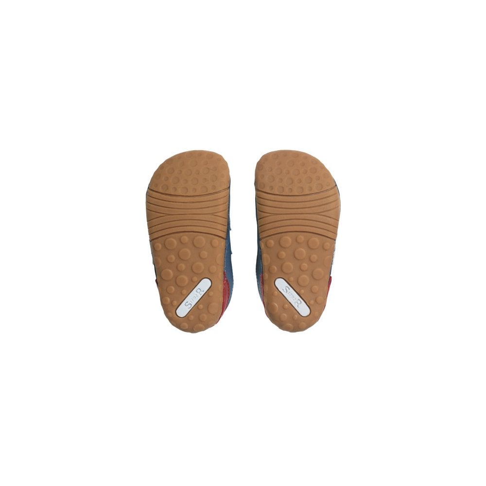 Zap leather/suede rip-tape baby pre-walkers