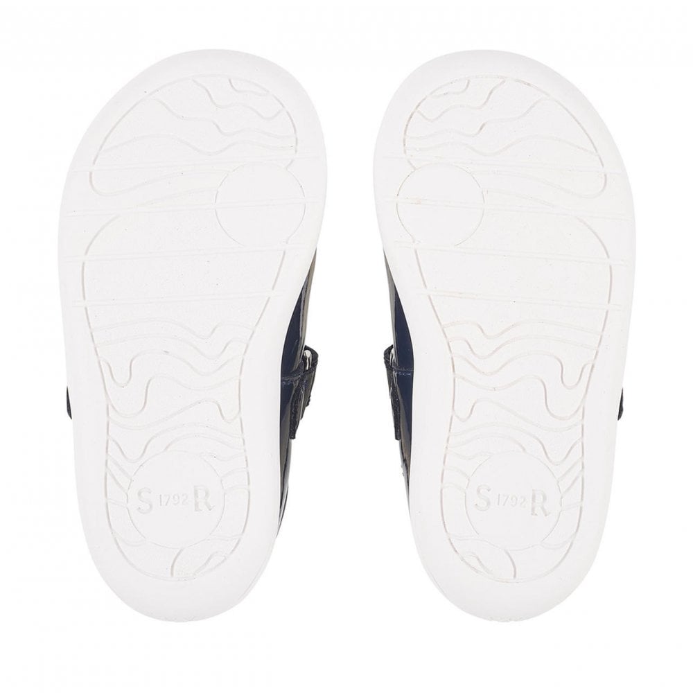 Start Rite Fairy Tale leather girls rip-tape first walking shoes