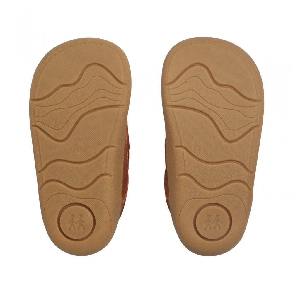 Harvest leather rip-tape baby first walking shoes