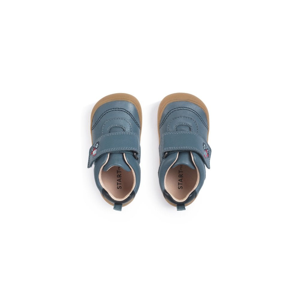 Harvest leather rip-tape baby first walking shoes