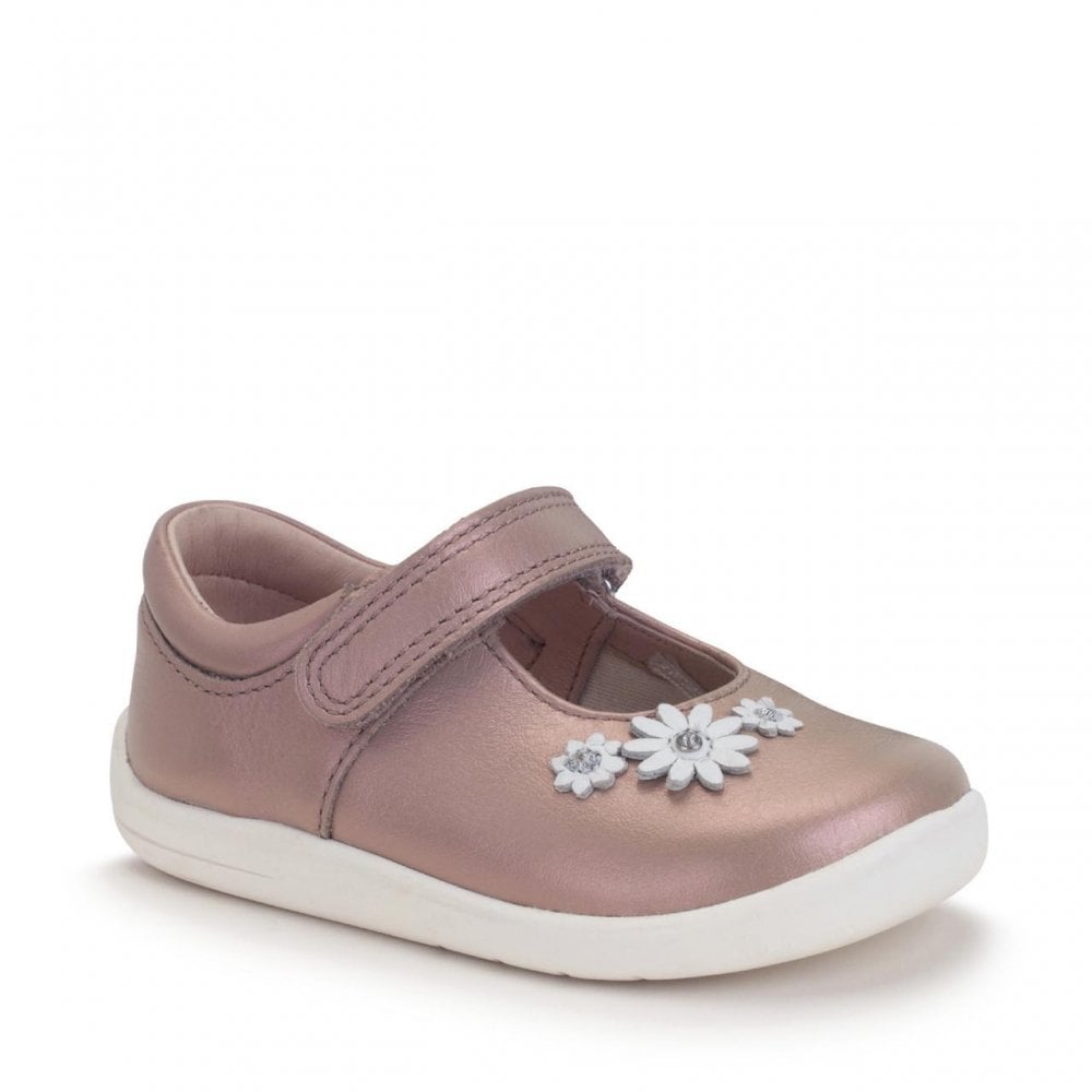 Start Rite Fairy Tale leather girls rip-tape first walking shoes - 73005