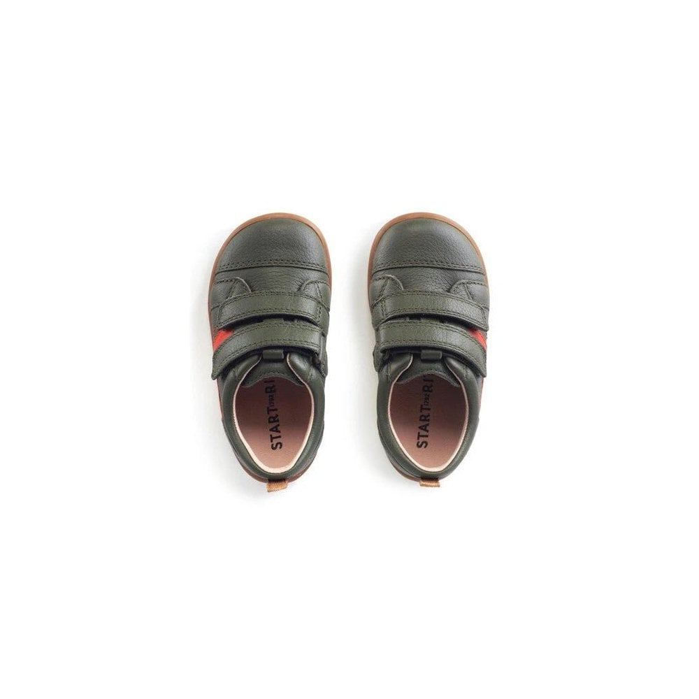 Start Rite Maze leather casual rip-tape first walking shoes - 73006