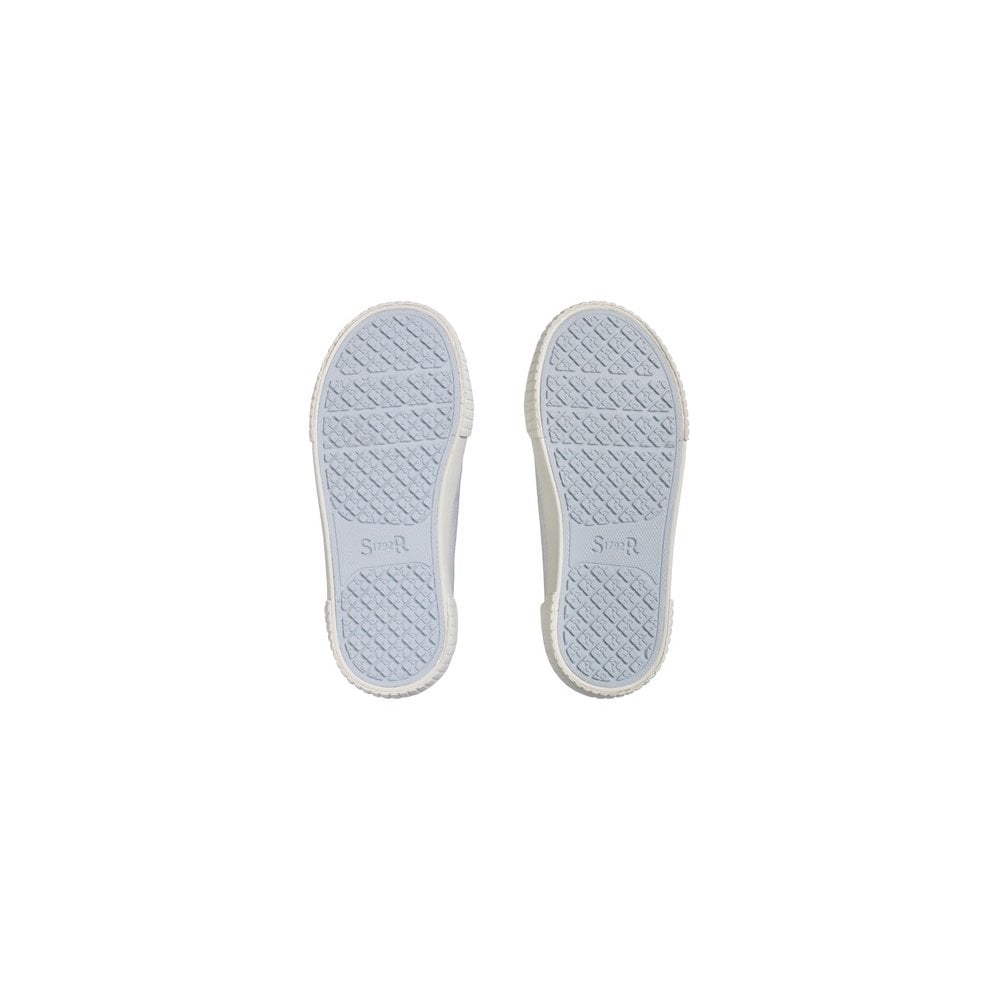 Sandy Beach girls closed rip-tape canvas shoes