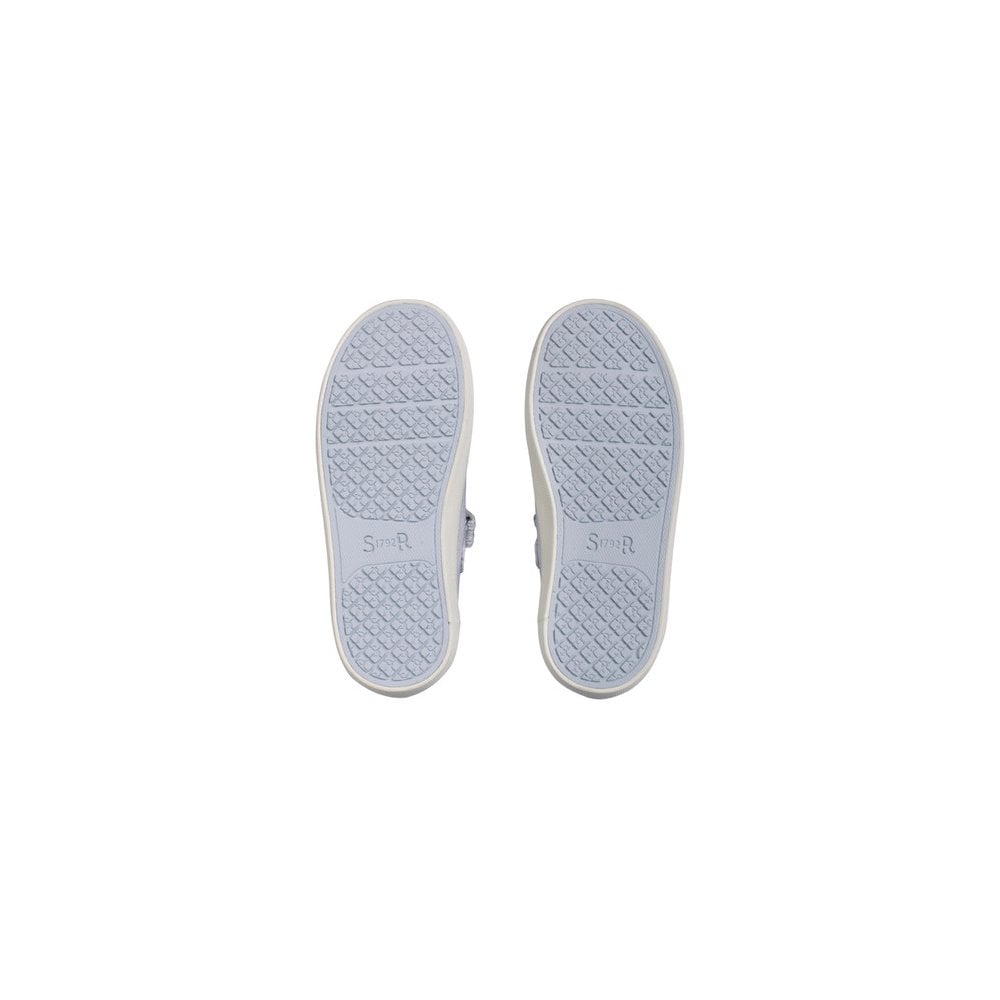 Lemonade girls single bar rip-tape canvas shoes