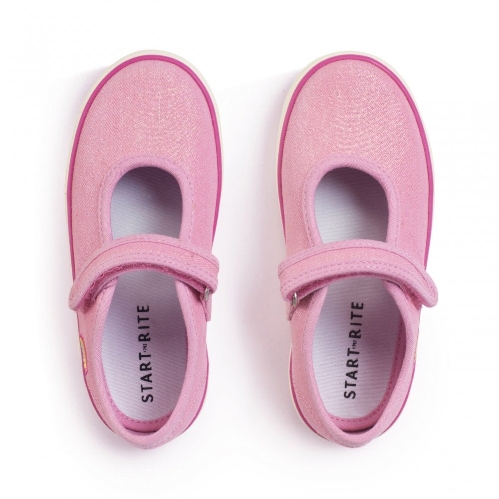Lemonade girls single bar rip-tape canvas shoes