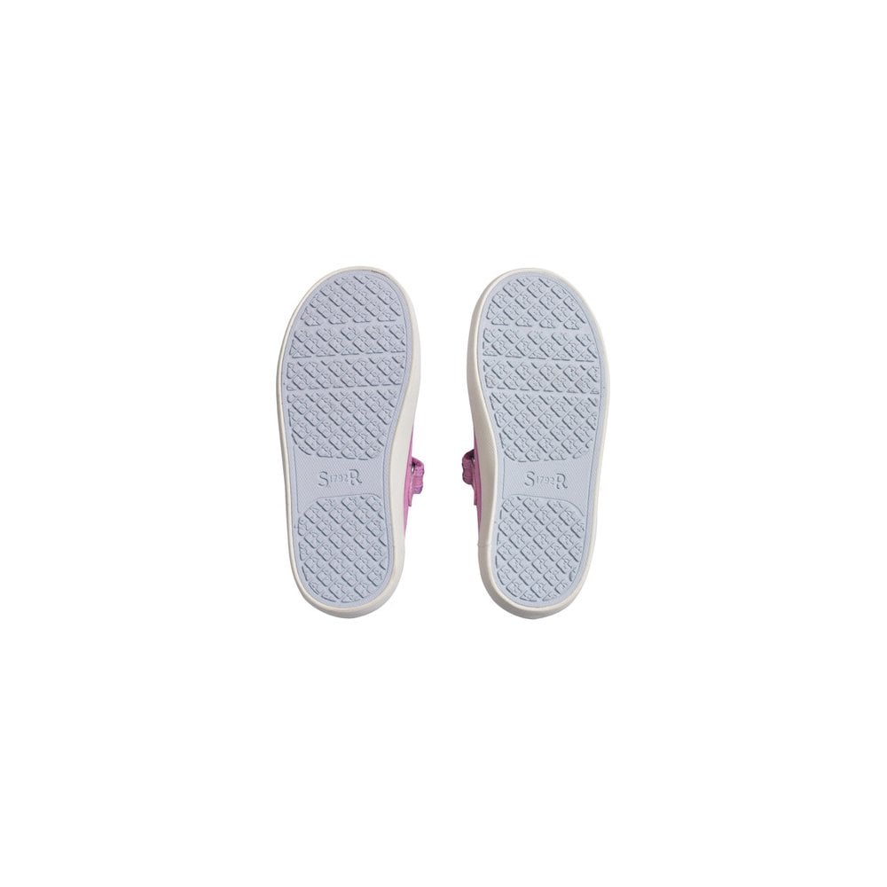 Lemonade girls single bar rip-tape canvas shoes