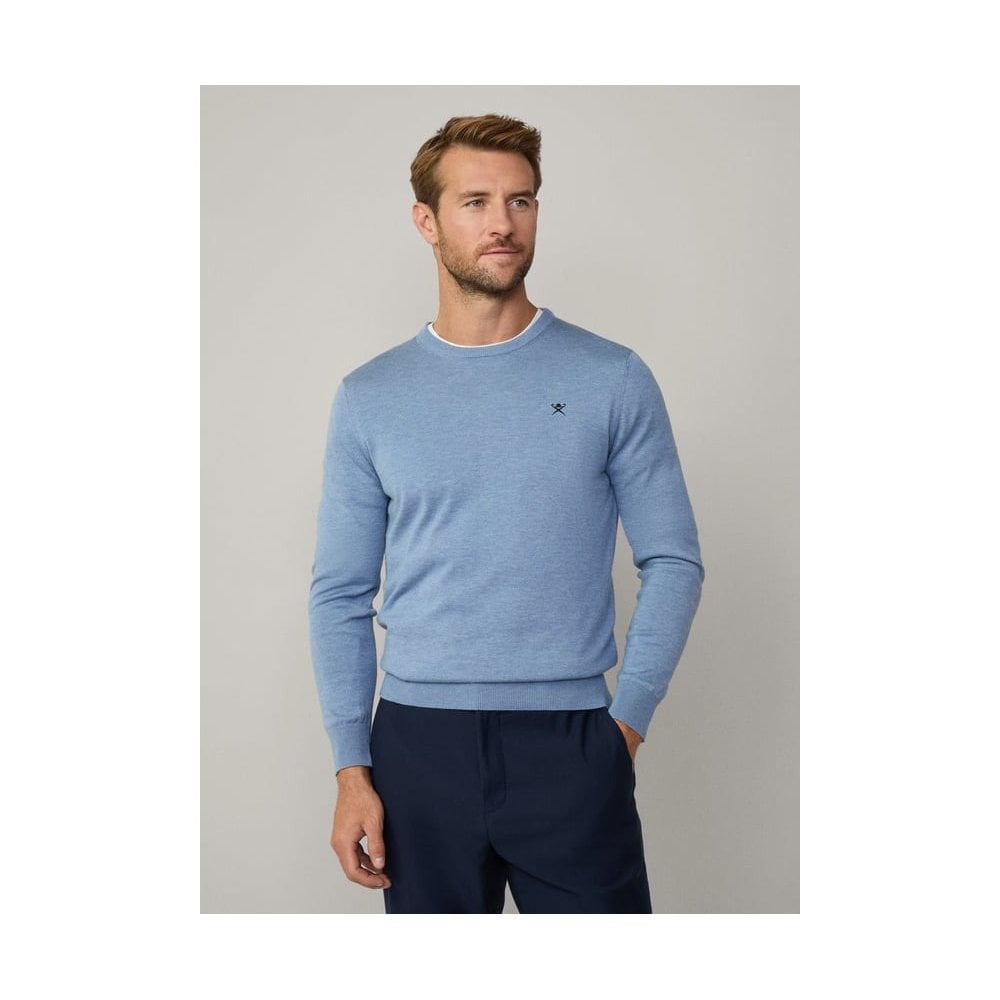 Cotton Silk Crew Jumper