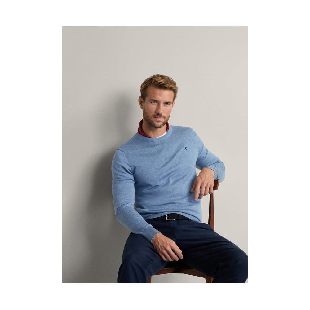 Cotton Silk Crew Jumper